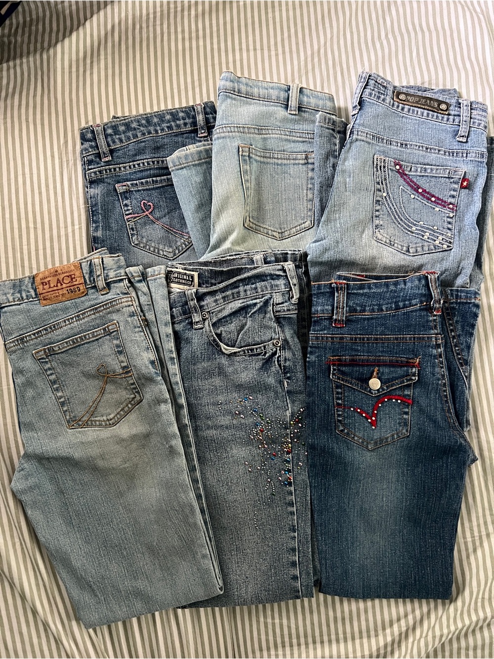 Lot of Youth Girl Size 10 Jeans